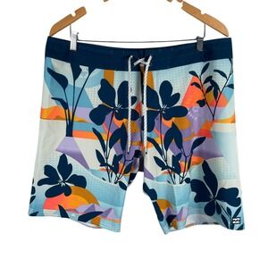 Billabong Recycler Sundays Airlite Floral Board Shorts Mens Sz 36 ‎ 20" Length